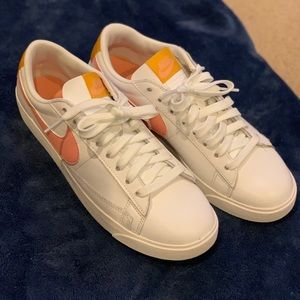 Nike low top blazers size 8. Never worn.